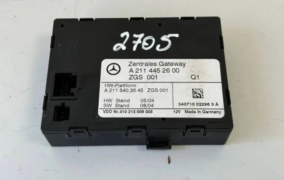 Mercedes-Benz E W211 Gateway control module A2114452600 A2115403545 410213009005
