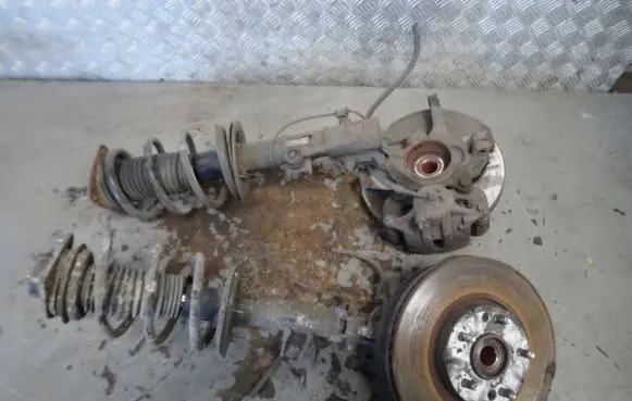 KIA Sportage Rear shock absorber with coil spring 