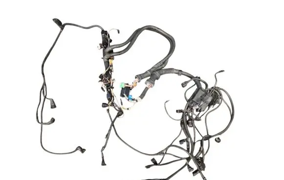 BMW 5 E60 E61 Engine installation wiring loom 7575450 7575451