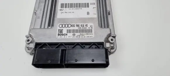 Audi A6 S6 C6 4F Engine control unit/module 03G906016HS 0281012557 1039S19007