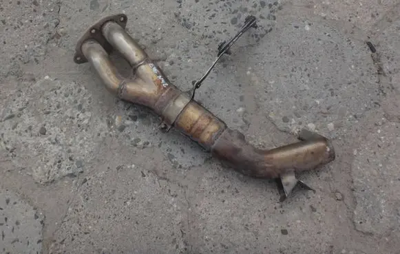 BMW 3 E46 Exhaust gas pipe