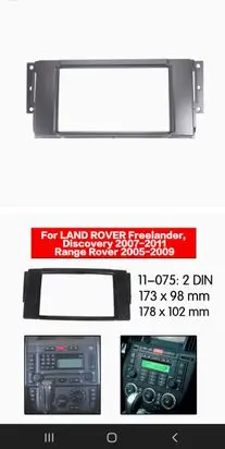 Radio/GPS head unit trim