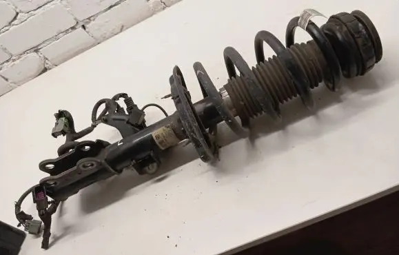 Cadillac SRX Front shock absorber with coil spring 20834663 2489000385