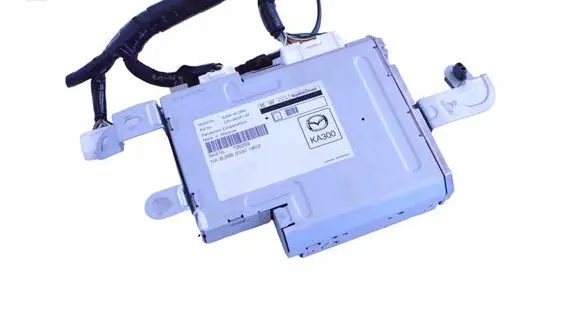 Mazda 3 II GPS navigation control unit/module BJM866DRX