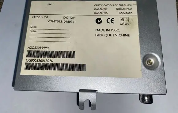 Mercedes-Benz E W211 GPS navigation control unit/module A2C53059990 CG000526018076 MT5011