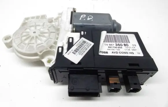Citroen C8 Front door window regulator motor 991730203 A91730100 5512000172