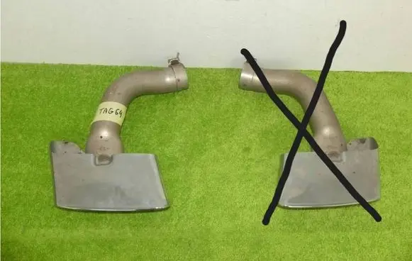 Audi Q7 4M Muffler ending 4M0253681J