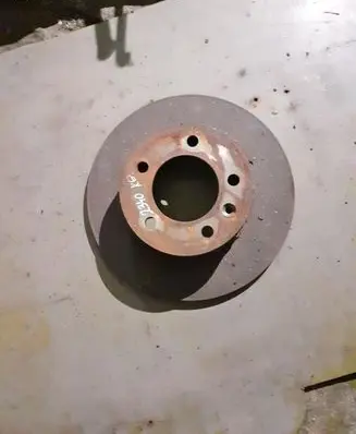 Opel Movano A Rear brake disc