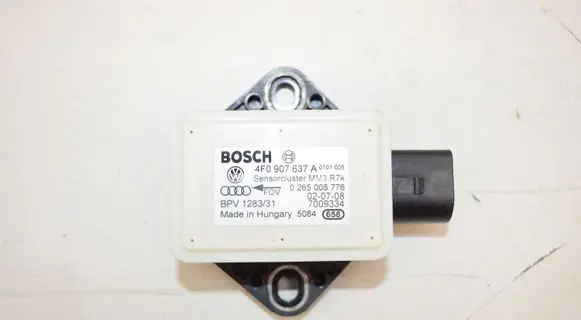 Audi A6 S6 C6 4F ESP acceleration yaw rate sensor 4F0907637A