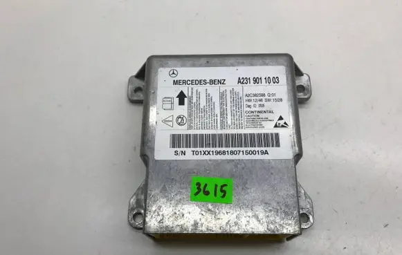 Mercedes-Benz SL R231 Airbag control unit/module A2319011003 A2C382598