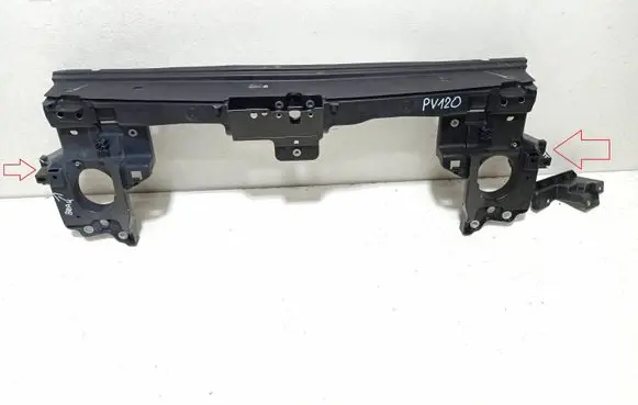 Volkswagen Touareg II Top upper radiator support slam panel 958204 7P6805594B
