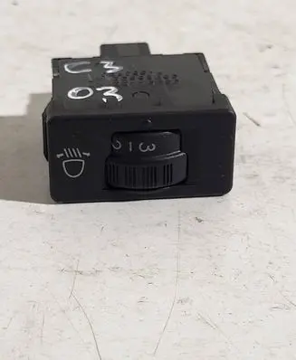Citroen C3 Headlight level height control switch 96384422 PA66GF30 963666920