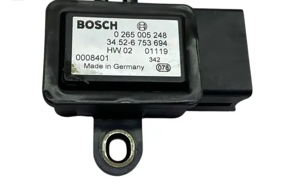 BMW 5 E39 ESP acceleration yaw rate sensor 0265005248 34526753694 6753694