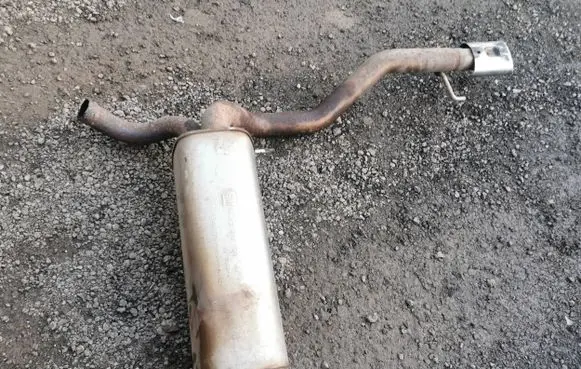 Opel Astra J Muffler/silencer 13424996 82128