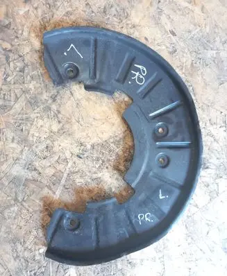 Volkswagen Touareg II Front brake disc dust cover plate 7L0615311B