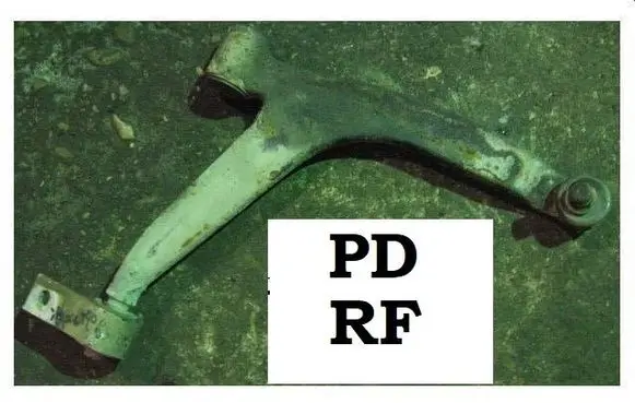 Citroen Berlingo Front lower control arm/wishbone 00003521R4