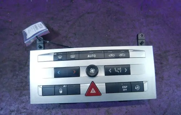 Peugeot 407 Interior fan control switch 96610448YP