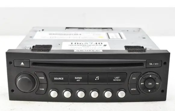 Peugeot 5008 Radio/CD/DVD/GPS head unit 9666959577