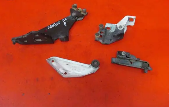 Renault Kangoo II Sliding door middle roller runner 497645 497626 497760