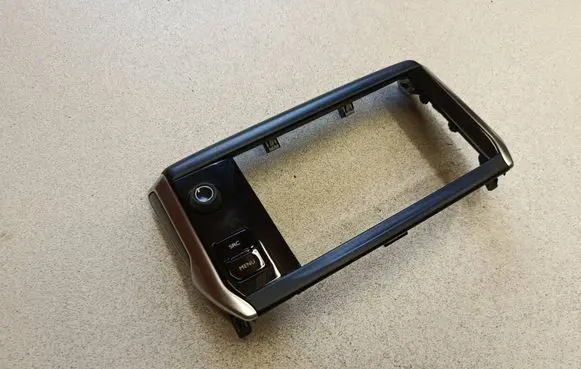 Peugeot 2008 I Radio/GPS head unit trim 9673861377