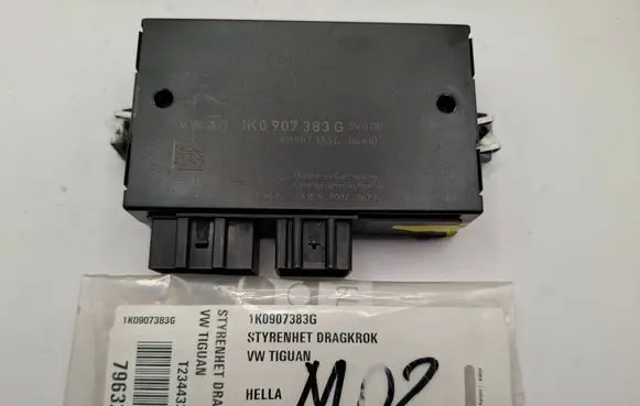 Volkswagen Tiguan Tow bar trailer control unit/module 1K0907383G 5DS010154