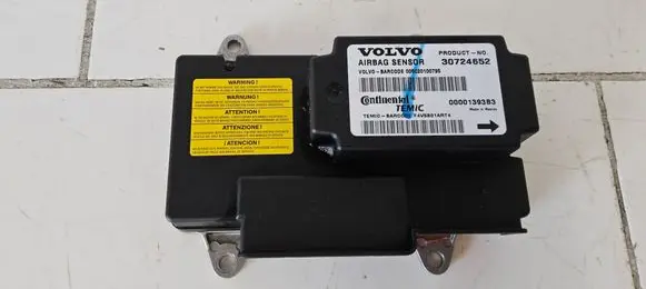 Volvo V50 Airbag control unit/module 30724652 00001393B3 005020100795