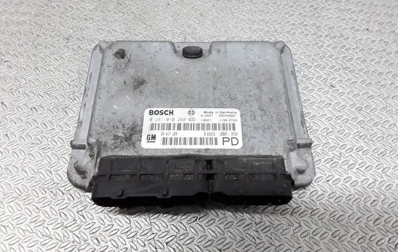 Opel Zafira A Engine control unit/module 24417169 0281010268