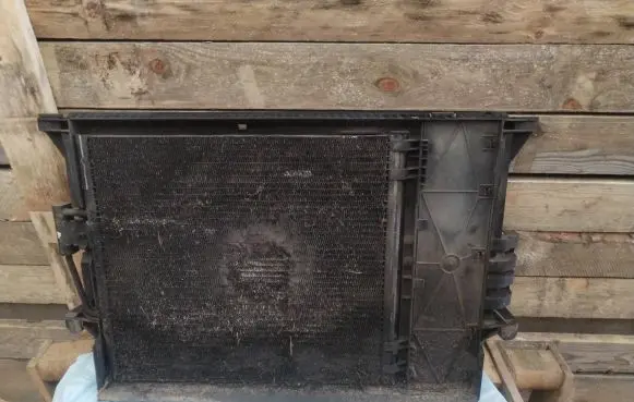 BMW 5 E39 A/C cooling radiator (condenser) 17111740787