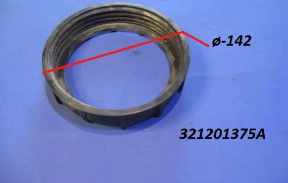 Volkswagen Lupo In tank fuel pump screw locking ring/nut 321201375A