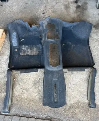 Volkswagen Sharan Front floor carpet liner 
