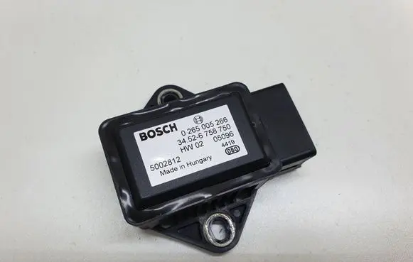 BMW 5 E60 E61 ESP acceleration yaw rate sensor 6758750 34526758750 0265005266