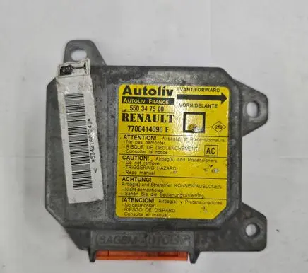 Renault Megane I Airbag control unit/module 7700414090E 550347500