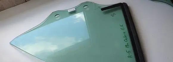 Audi A5 Rear door window glass 8W7845297