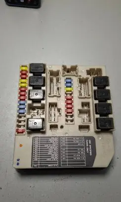 Nissan Micra Fuse module 284B7AX615