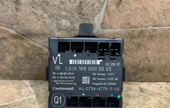 Mercedes-Benz GL X166 Door control unit/module A1669005605