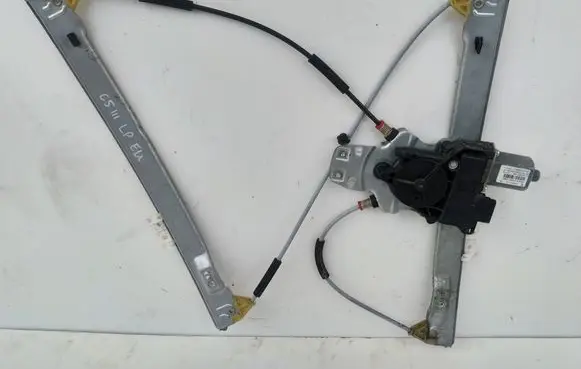 Citroen C5 Front door window regulator with motor