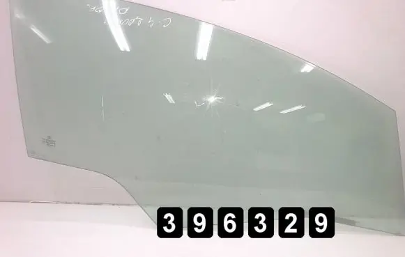 Citroen C4 I Front door window/glass (coupe) 