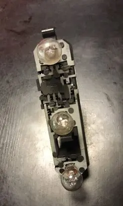Volvo V70 Tail light bulb cover holder 3512418