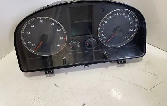 Volkswagen Touran I Speedometer (instrument cluster) V0020000 1T0920861A VWZ7Z0D1168492