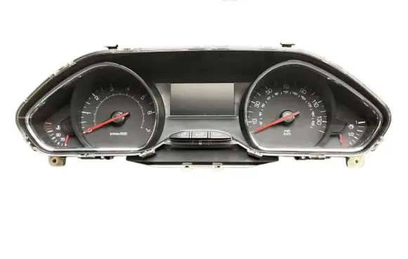 Peugeot 208 Speedometer (instrument cluster) 9801906680 769317790U