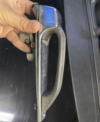 Mercedes-Benz W123 Rear door exterior handle 1237600359