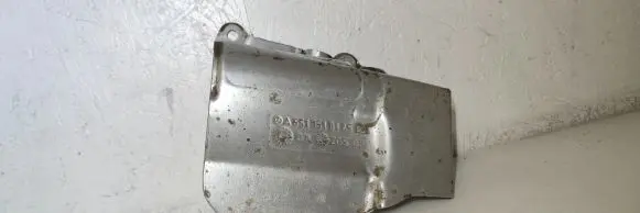 Heat shield in engine bay