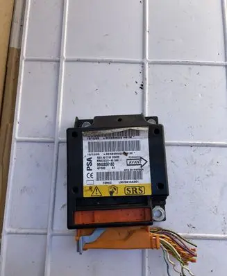 Citroen C2 Airbag control unit/module 9660855180