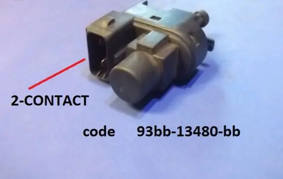 Mazda 2 Brake pedal sensor switch 93BB13480BB