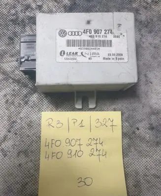 Audi A6 S6 C6 4F Tire pressure control unit 4F0907274