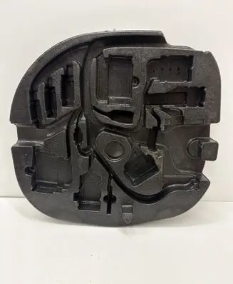 BMW 5 E60 E61 Spare wheel section trim 9120060 52758211