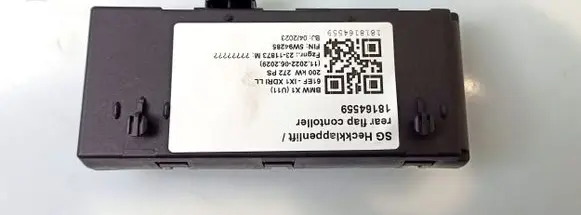 Tailgate/trunk control unit/module