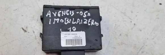 Toyota Avensis T250 Immobilizer control unit/module 8978005030