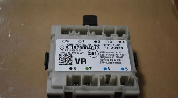 Mercedes-Benz GLE W167 Door control unit/module A1679004013555955