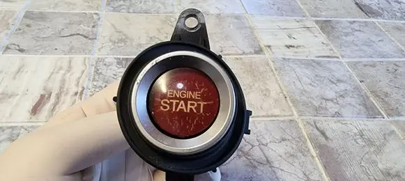Engine start stop button switch